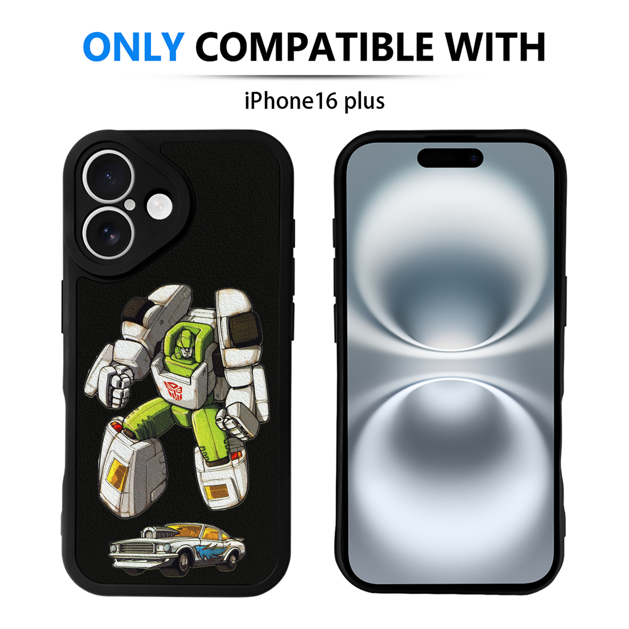 （画像用）  【iPhone 16シリーズ対応】シリコンスマホケース（レザー調） 材質：シリコン